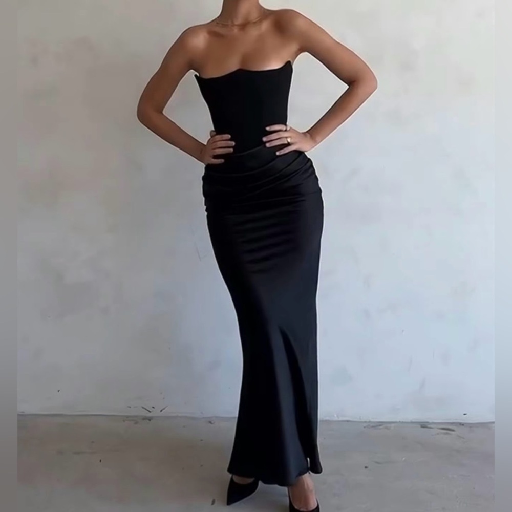 Black Elegant Women’s Mermaid Dress